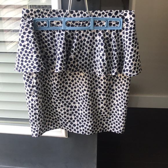 Lola peplum polka dot skirt - Picture 1 of 3